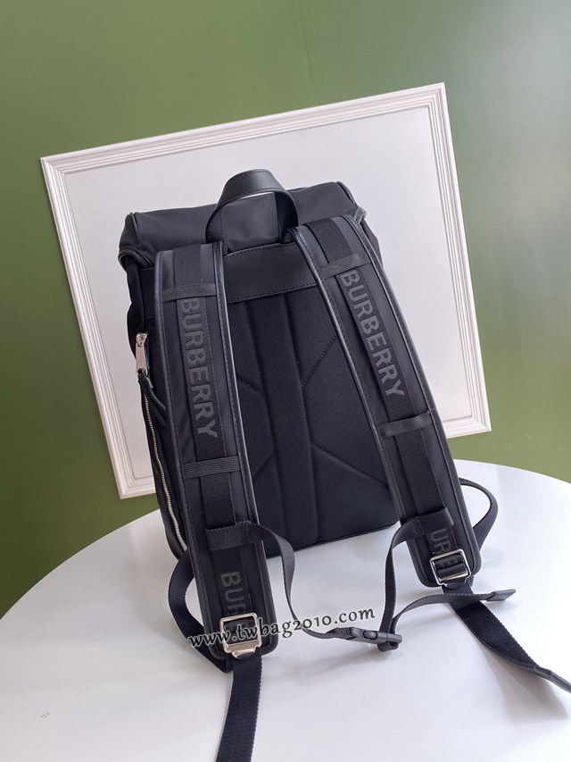Burberry專門店新款雙肩包 巴寶莉黑色男士後背包 yxb1172
